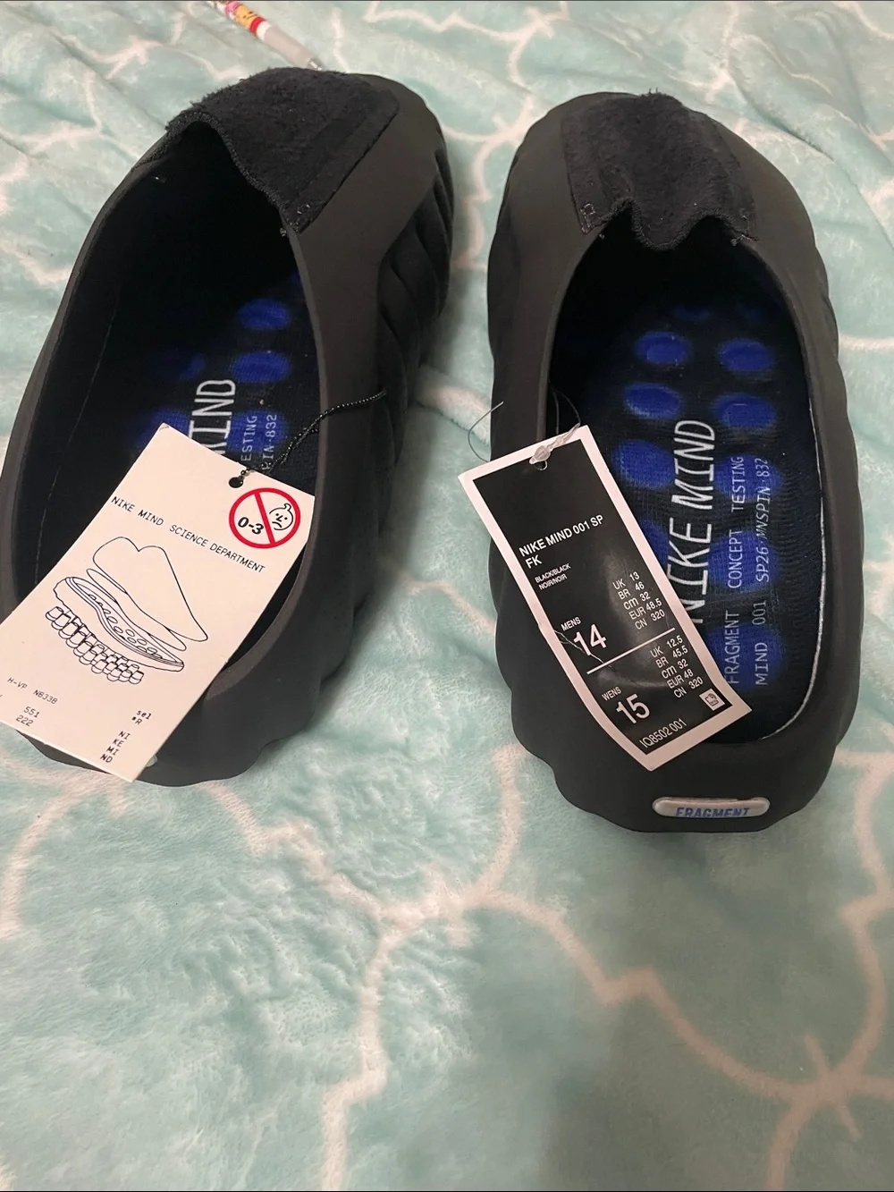 Nike Men’s Black Slip-On Foam Clog Sandals